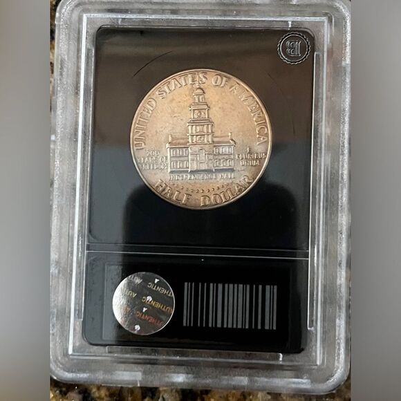 1776 1976 Kennedy Half Dollar Authenticated Uncirculated - Picture 5 of 5
